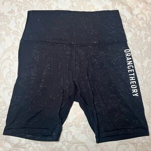 Lululemon X Orangetheory align biker shorts